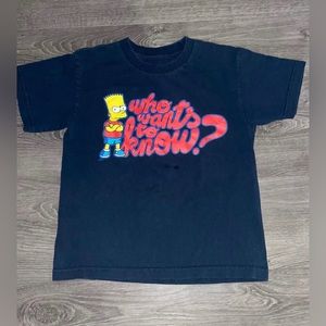 Vintage Simpson’s baby tee